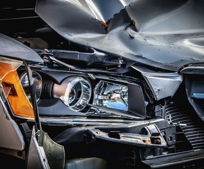 A Damaged Car in Columbiana, OH, with Auto Insurance 
